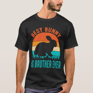 Camiseta El mejor conejo grande hermano mayor que nunca fue