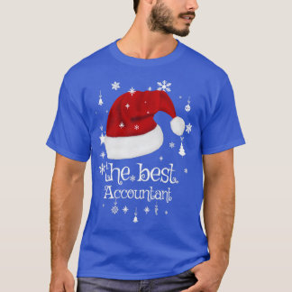 Camiseta El mejor contable para regalar en los navidades