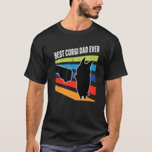 Camiseta El Mejor Corgi Vintage Dad T Fist Bump For Dog