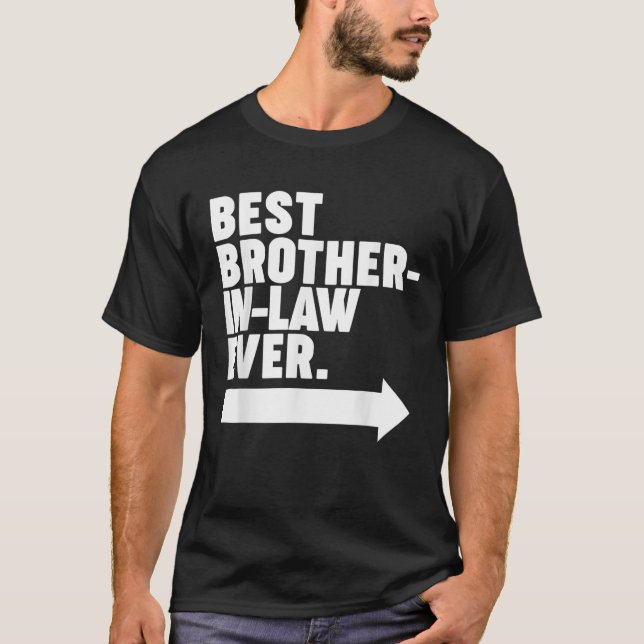 Camiseta El mejor cuñado de la historia (Anverso)