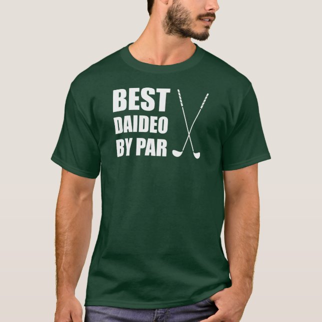 Camiseta El mejor Daideo por golf irlandés del abuelo del (Anverso)