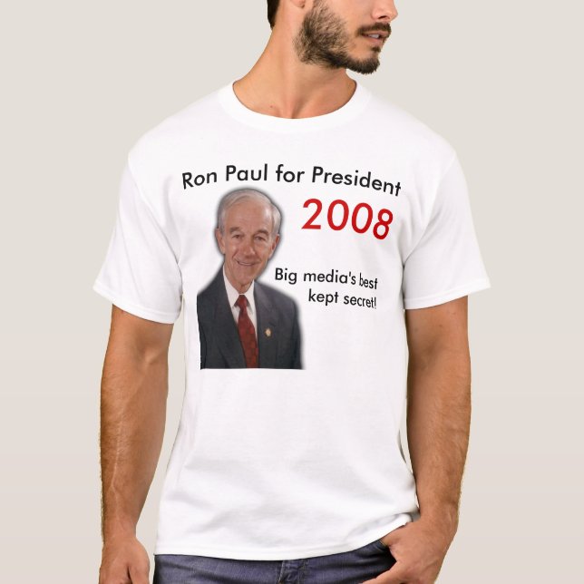Camiseta ¡El mejor de los medios grandes mantenido secreto! (Anverso)