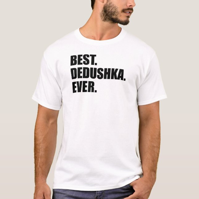 Camiseta El mejor Dedushka nunca (Anverso)