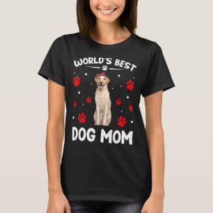 Camiseta El mejor día 1 de la madre de perro de Labrador de