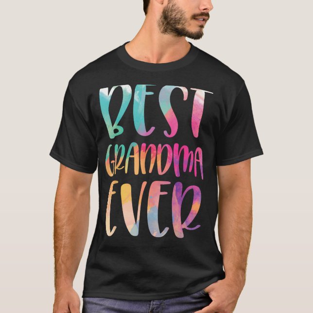 Camiseta El mejor día de la abuela (Anverso)