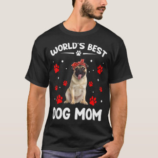 Camiseta El mejor día de la madre de pug