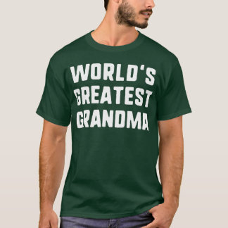 Camiseta El mejor Día de la Madre de regalo de la abuela má
