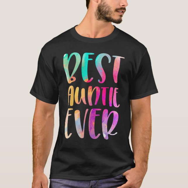 Camiseta El mejor día de la tía de la madre (Anverso)