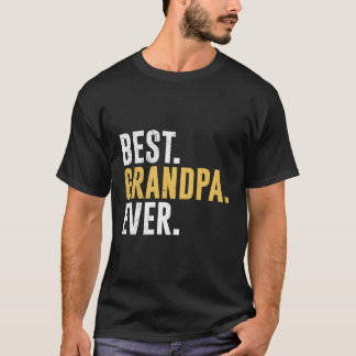 Camiseta El Mejor Día Del Abuelo Del Padre