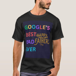 Camiseta El mejor día del padre de Google