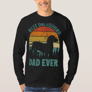 Camiseta El mejor día del padre en Dachshund