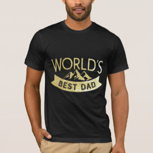 Camiseta El mejor día del padre moderno del mundo