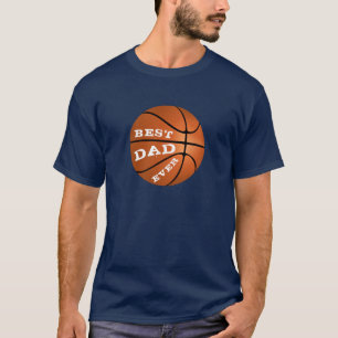 Camiseta El mejor día del padre moderno en baloncesto