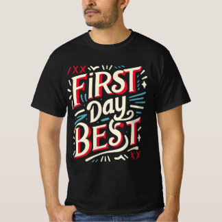 Camiseta El mejor día para volver al estilo de clase escola