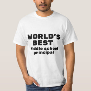 Camiseta El mejor director de escuela secundaria del mundo