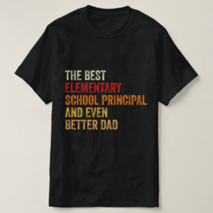 Camiseta El Mejor Director De La Escuela Primaria E Incluso