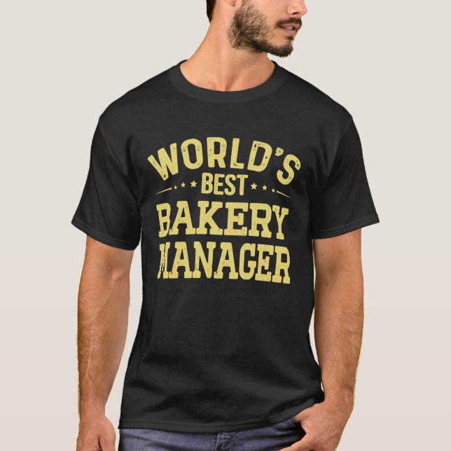 Camiseta El mejor director de panadería del mundo, Job Titl