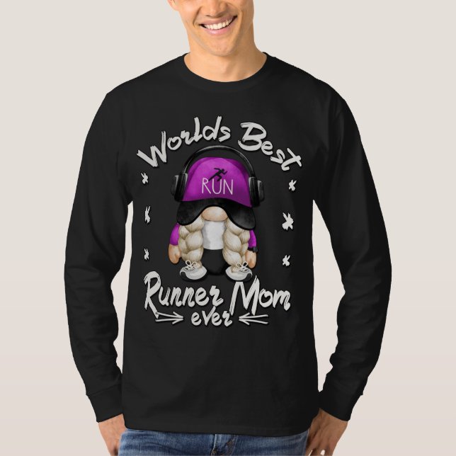Camiseta El mejor diseño de mamá ejecutante del mundo con u (Anverso)