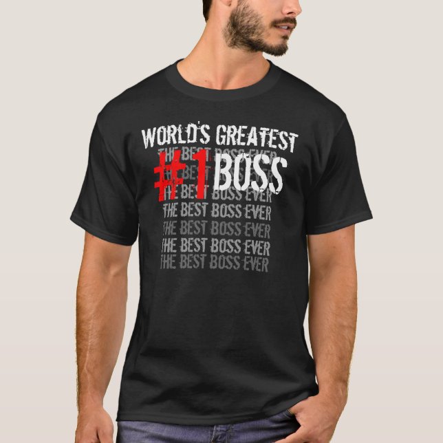 Camiseta El mejor diseño moderno siempre más grande del (Anverso)