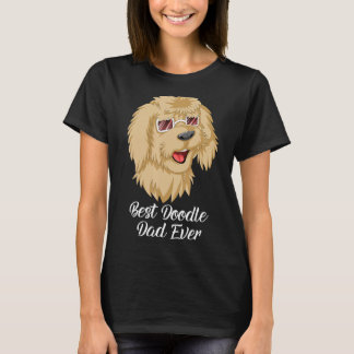 Camiseta El mejor doodle de siempre Goldendoodle para los p