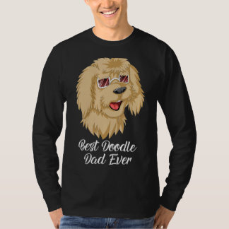 Camiseta El mejor doodle de siempre Goldendoodle para los p