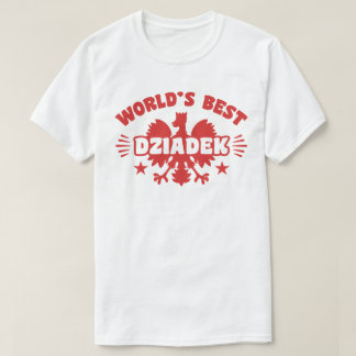Camiseta El mejor Dziadek polaco del mundo