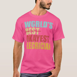 Camiseta el mejor electricista del mundo