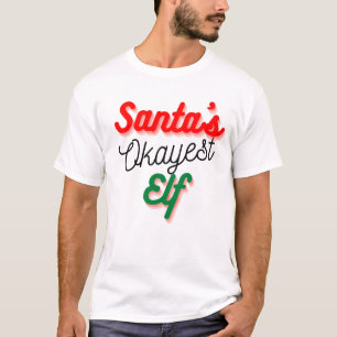 Camiseta El mejor elfo de Santa Lucía   Navidades divertido