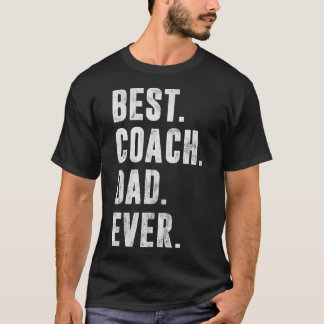 Camiseta El mejor entrenador Dad Sport el regalo del Día de