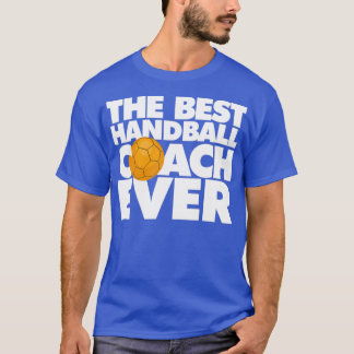 Camiseta El mejor entrenador de balonmano de todos los tiem