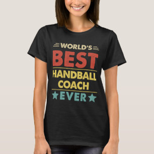 Camiseta El mejor entrenador de balonmano del mundo