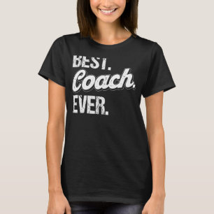 Camiseta El mejor entrenador de fútbol de todos los tiempos