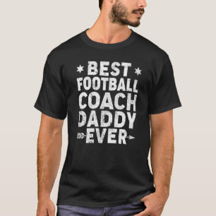 Camiseta El mejor entrenador de fútbol del hombre, papá, dí