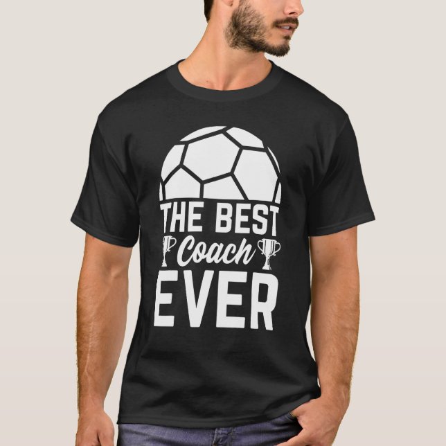 Camiseta El mejor entrenador de fútbol del mundo (Anverso)