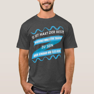 Camiseta El mejor entrenador de gimnasia acuática
