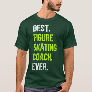 Camiseta El mejor entrenador de patinaje en patinaje de alt