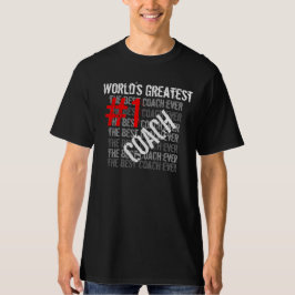 Camiseta El mejor entrenador del mundo #1