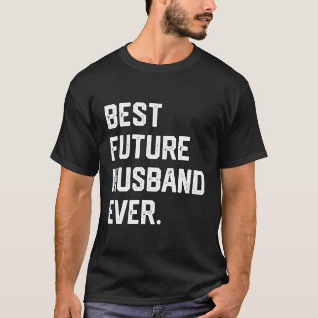 Camiseta El mejor esposo de la historia del cómico marido F (Anverso)