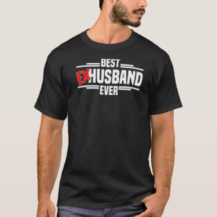 Camiseta El mejor exmarido, Fiesta de divorcio y hombre de 