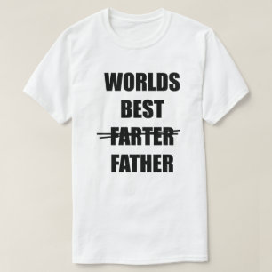 Camiseta El mejor farter (padre) del mundo: Hombres humorí