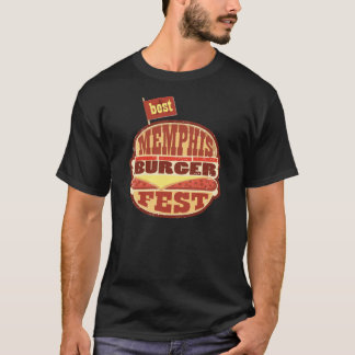 Camiseta El mejor Fest de la hamburguesa de Memphis