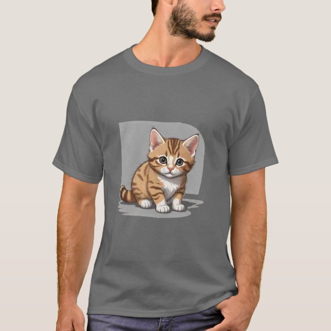 Camiseta El mejor gatito adorable de la historia (Anverso)