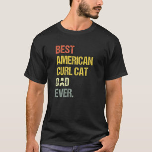 Camiseta El mejor gato de curl estadounidense