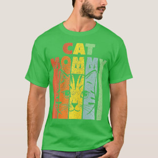 Camiseta El mejor gato de las mujeres mami gatito gatito ma