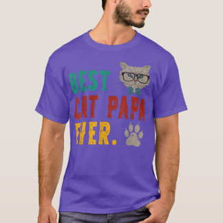 Camiseta El mejor gato de los hombres es el mejor gato que 