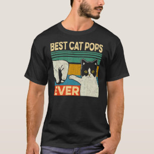 Camiseta El mejor gato de los hombres pasa por el día del p