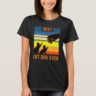 Camiseta El Mejor Gato De Papá Que Ha Sido Incendiado Para