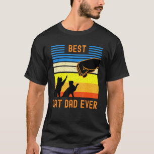 Camiseta El Mejor Gato De Papá Que Ha Sido Incendiado Para 