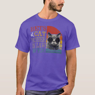 Camiseta El mejor gato del mundo de los hombres es gracioso