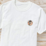 Camiseta El mejor gato del mundo: fotografía Personalizado<br><div class="desc">Este diseño simple y clásico está compuesto por tipografía de la síspera y agrega una foto personalizado.</div>